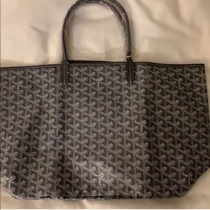 Goyard Gray Saint Louis Tote PM
